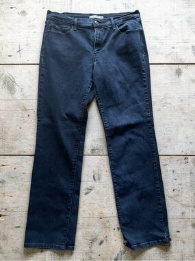 Levi's 505 Women's Navy Straight-Leg Jeans Size 32